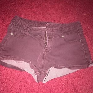 High waisted shorts